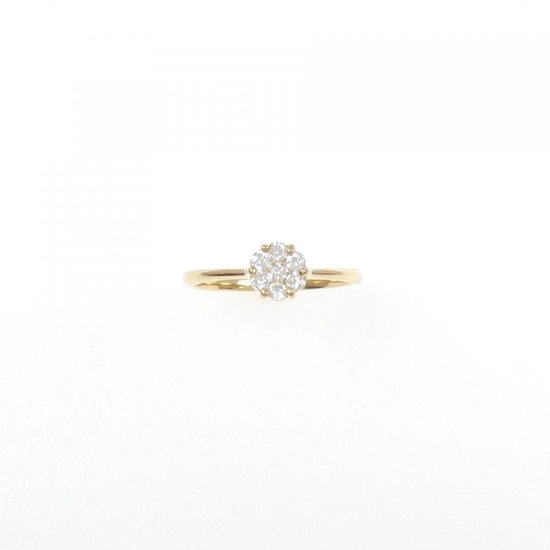 Nhẫn kim cương hoa K18YG 0.20CT - Hàng hiệu Authentic 856348