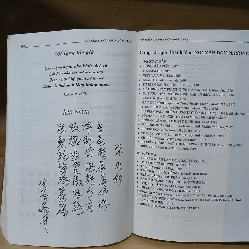 Từ Điển Danh Ngôn Đông Tây - Thanh Vân Nguyễn Duy Nhường 719752