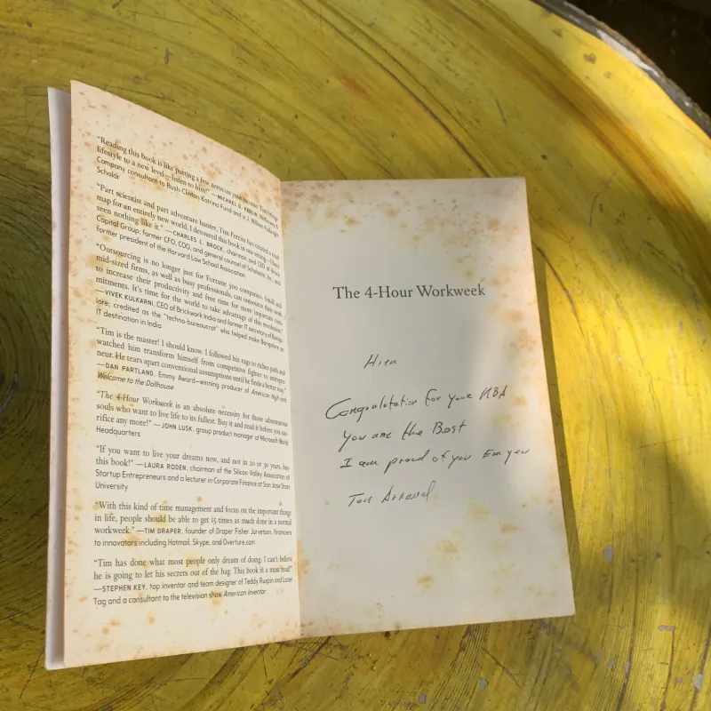 THE 4-HOUR WORK WEEK - TIMOTHY FERRISS  761247