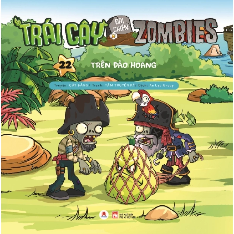 Trái cây đại chiến Zombie 22 TB- Trên đảo hoang 32k (HH) Mới 100% HCM.PO Độc quyền - Thiếu nhi 345387