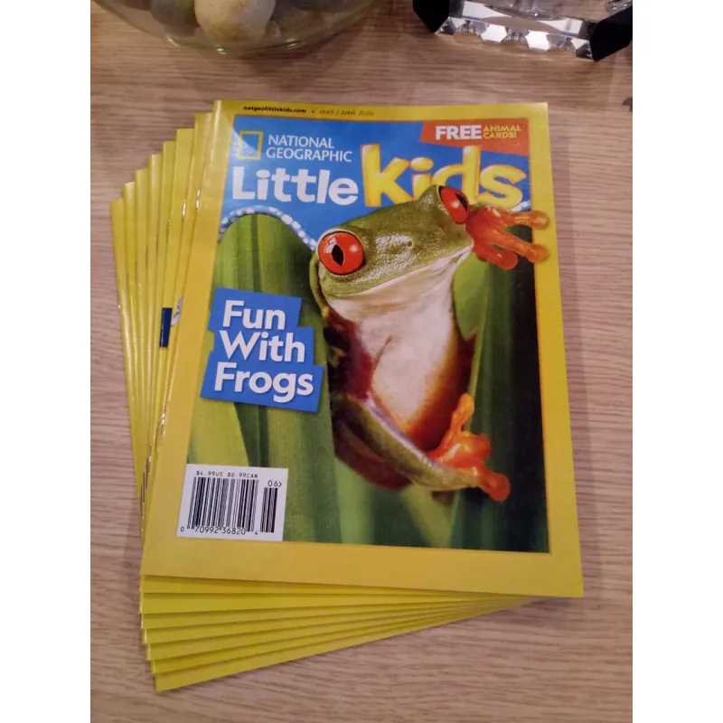 Combo 18 cuốn tạp chí khoa học tiếng Anh Nat Geo cho bé 732926