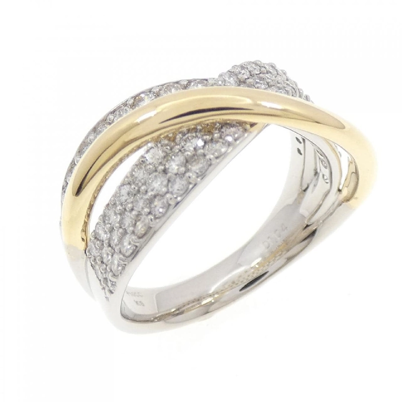 【Sản phẩm mới】Nhẫn kim cương Pave PT900/K18YG 1.04CT 669494