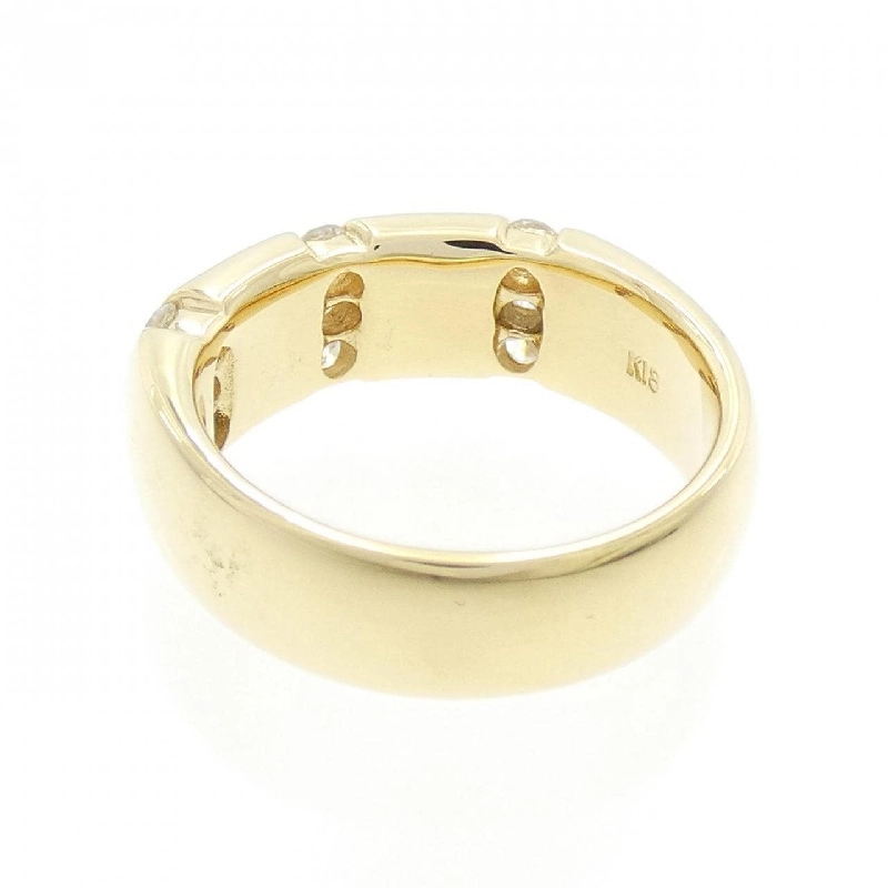 Nhẫn kim cương K18YG 0.34CT 671627