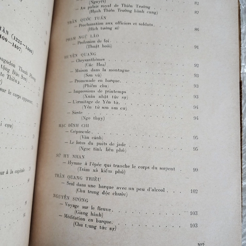 Anthologie de la lietterature Vietnamienne | 4 tập | in 1972 đến 1975 giấy tốt 507641