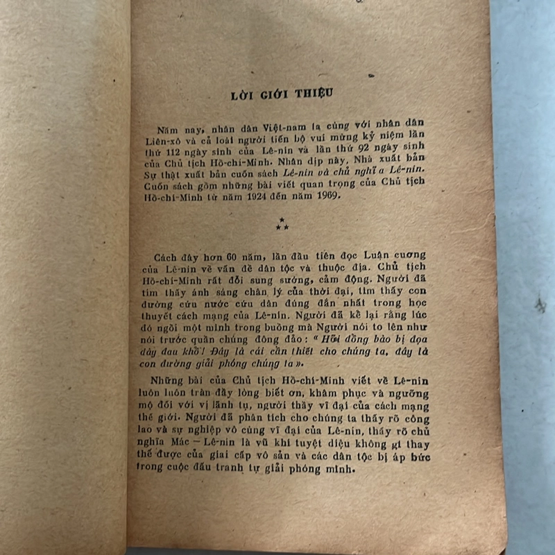 Lê-nin và chủ nghĩa Lê-nin - Hồ Chí Minh - 1982s 508358
