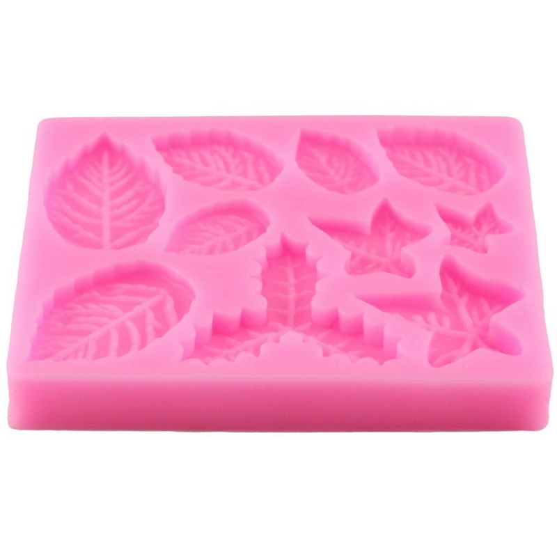 Khuôn silicon làm rau câu 10 chiếc lá - Mã số 1094 338218