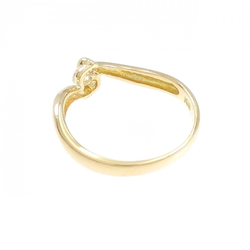 Nhẫn kim cương K18YG 0.10CT 667896