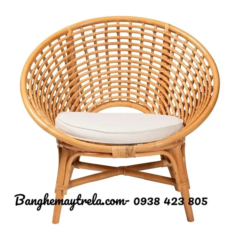 Ghế mây đơn tự nhiên hiện đại 750615