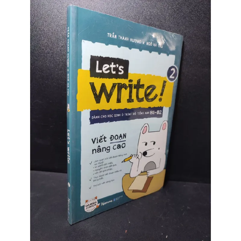 [Sách Cũ SCGR] Let's write 2! Viết đoạn nâng cao Trần Thanh Hương, Ngô Hà Thu mới 100% HCM2301 học tiếng anh 680618