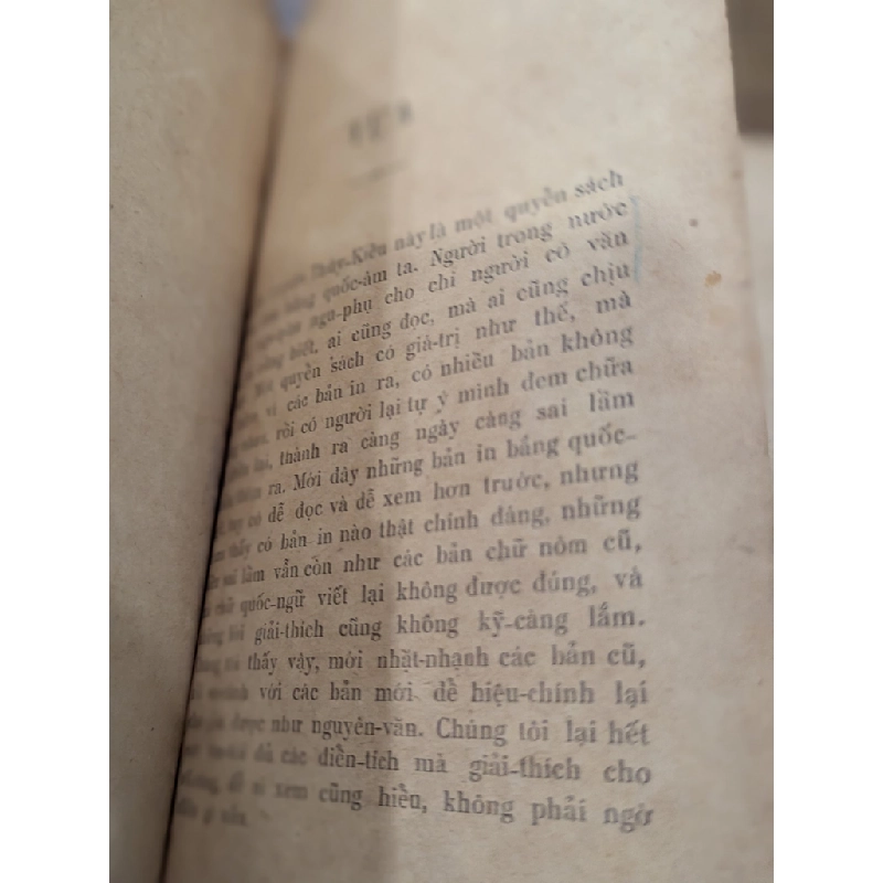Truyên thuý kiều - Bùi Kỷ - Trần Trọng Kim ( sách đóng bìa mất bìa gốc  bản in trước 1945 ) 528615