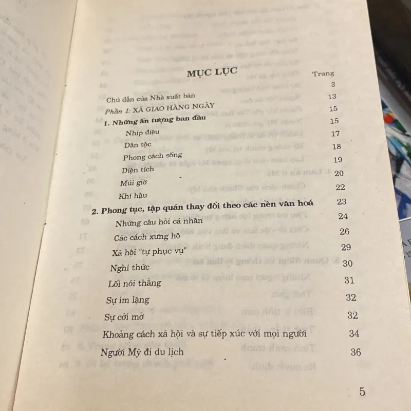 SỐNG Ở HOA KỲ (Sách tham khảo) XB 1996 760213