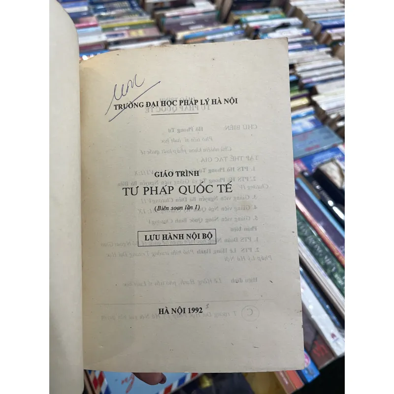 GIÁO TRÌNH TƯ PHÁP QUỐC TẾ  974367