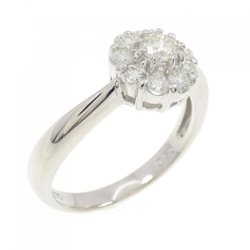 Nhẫn kim cương hoa PT900 0.50CT 671042