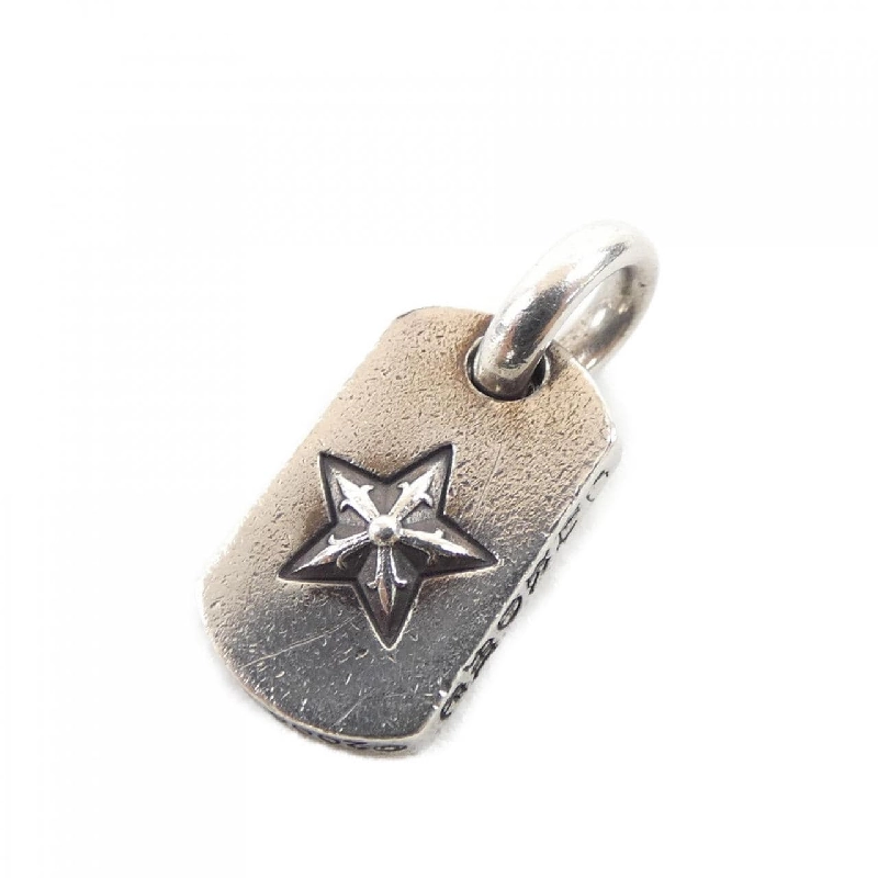 Mặt dây chuyền CHROME HEARTS DOG TAG TNY STAR 2352 304 5001 9100 - Hàng hiệu Chính hãng 901654