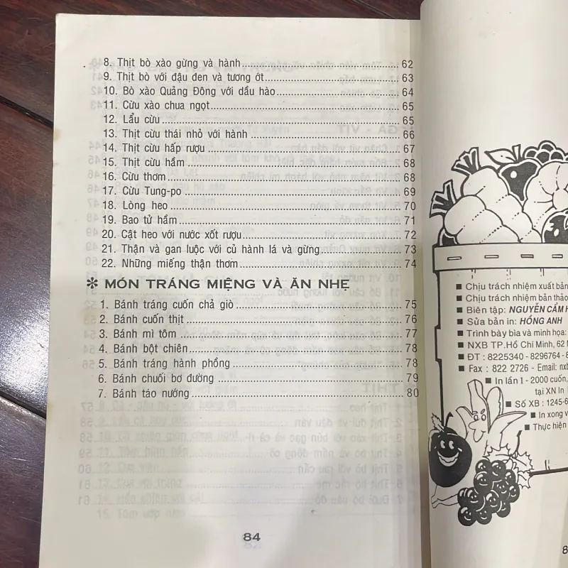 Các món ăn châu á - sách nấu ăn / trương đình công  1040735