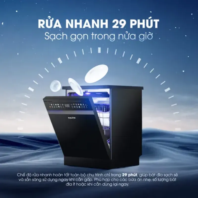 🧩 Kalite UltraWash Pro – Rửa 17 Bộ Chén Đĩa, Tiết Kiệm 30% Nước & Điện! 597220