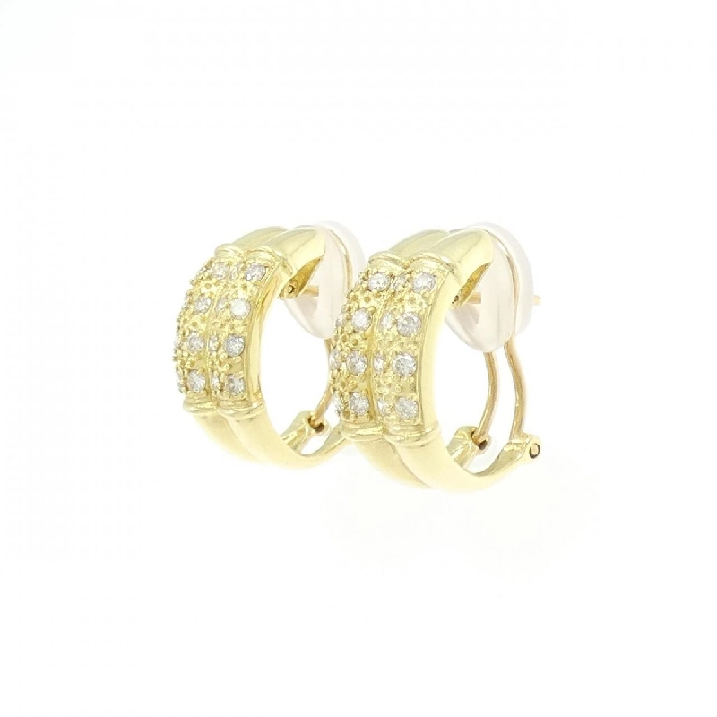 K18YG Bông tai/Khuyên tai kim cương 0.52CT - Hàng hiệu Chính hãng 866661