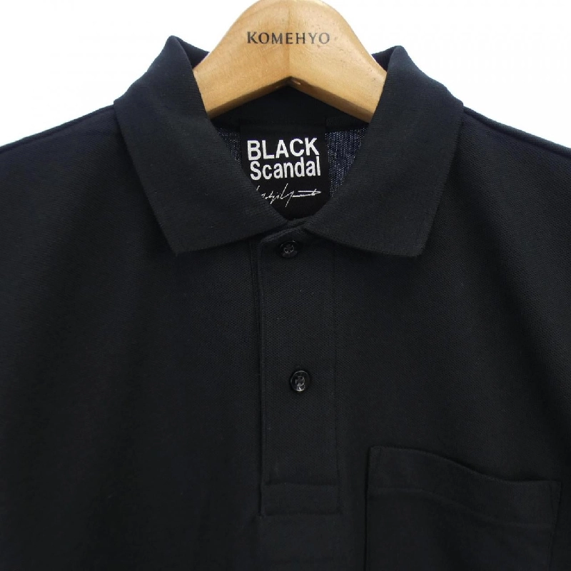 Áo polo BLACK Scandal Yohji - Hàng hiệu Authentic 899788