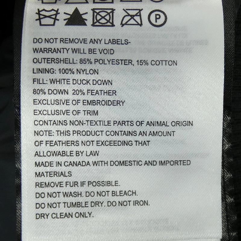 【Khuyến mãi】Áo khoác lông Canada Goose 643177