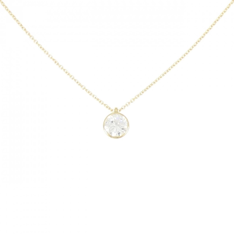 K18YG Dây chuyền kim cương 0.532CT I I1 Tốt - Hàng hiệu Chính hãng 876022