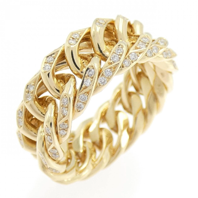 【Sản phẩm mới】Nhẫn kim cương K18YG 0.65CT 666278