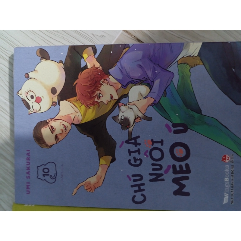 Truyện tranh Chú già nuôi mèo ú 524741