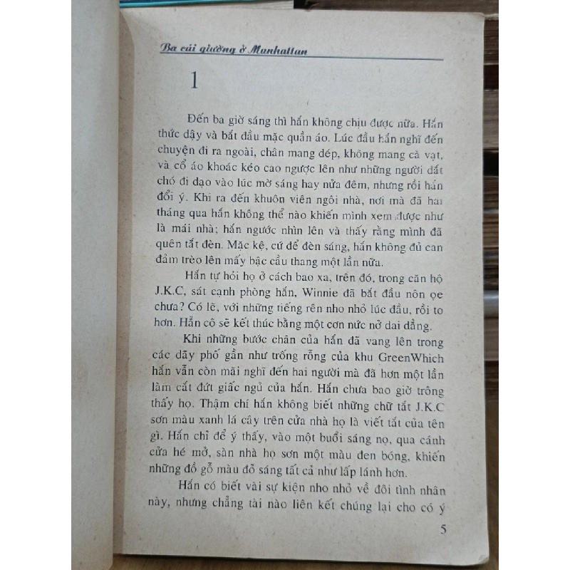 Ba cái giường ở Manhattan - George Simenon (Nguyễn Hữu Thời dịch) 472612