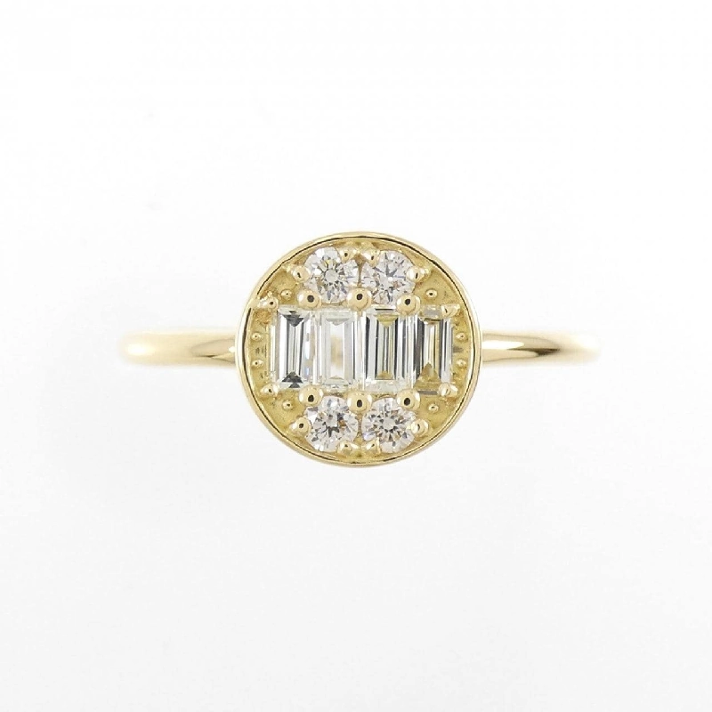 【Sản phẩm mới】Nhẫn kim cương K18YG 0.30CT 673668