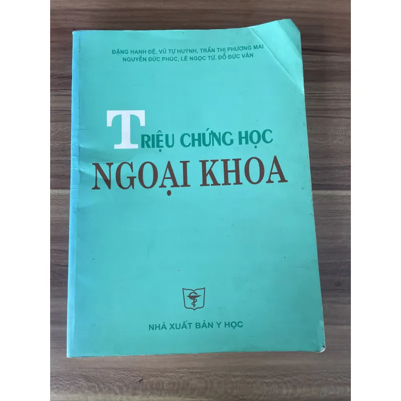 Triệu chứng học ngoại khóa - sách y- khổ lớn - 450 trang  791551