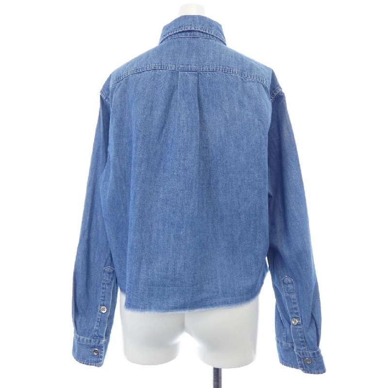 Áo sơ mi chambray MIU MIU GWC104 S232 1294 629621