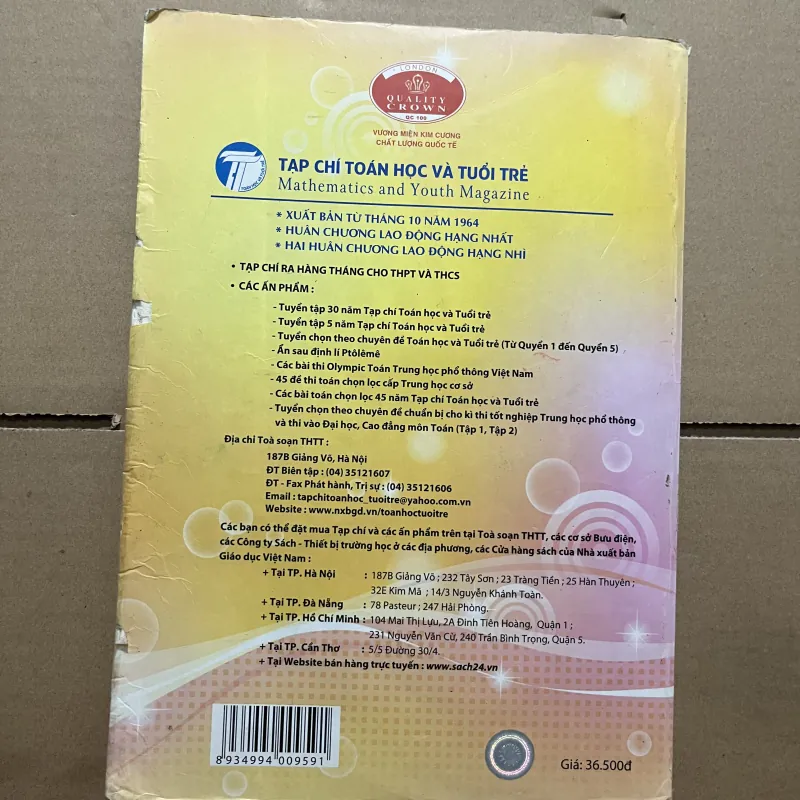 Tuyển chọn theo chuyên đề môn Toán 977922