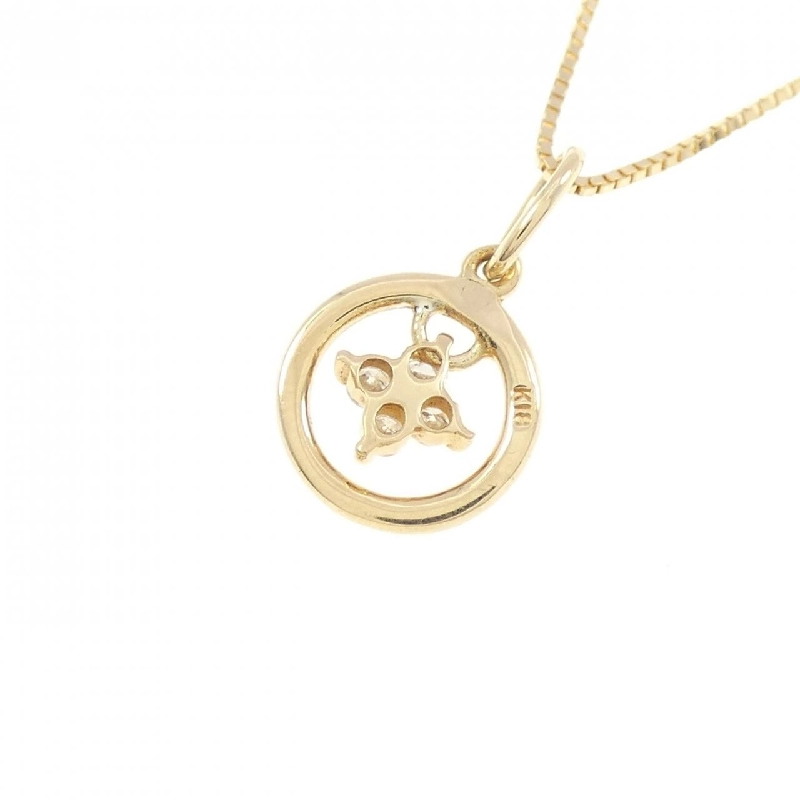 K18YG Dây chuyền kim cương - Hàng hiệu Authentic 859216