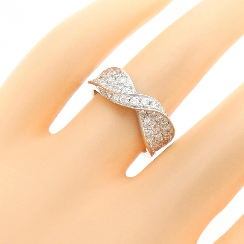 Nhẫn kim cương pavé PT900 1.00CT 668494