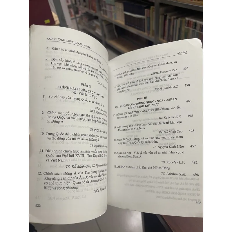 CON ĐƯỜNG CỦNG CỐ AN NINH VÀ HỢP TÁC Ở ĐÔNG Á 936804