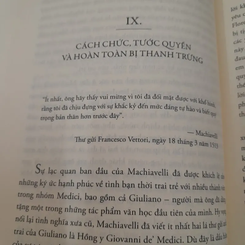 Sách chuyên khảo- MACHIAVELLI - A Biography. Tg. Miles J. Unger. Bìa cứng.  569348