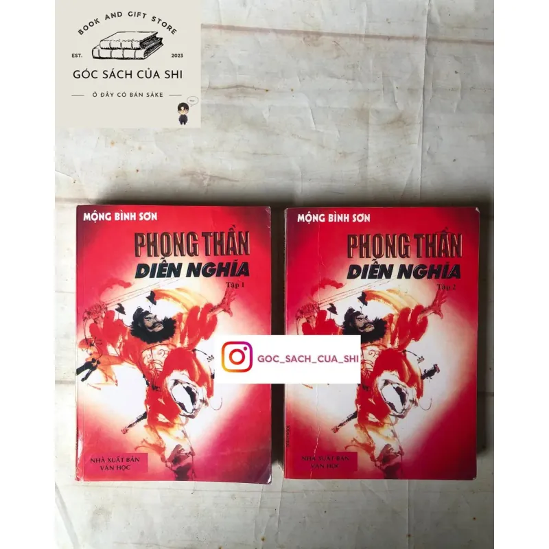 2 tập Phong Thần Diễn Nghĩa - Mộng Bình Sơn 738799
