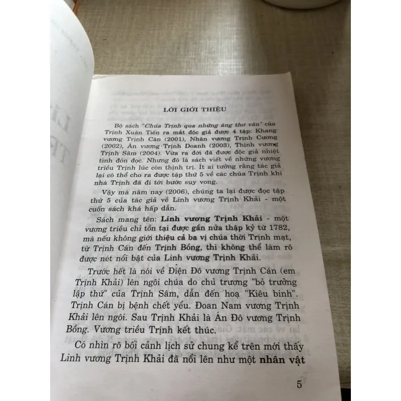 Linh Vương Trịnh Khải - Trịnh Xuân Tiến  968629