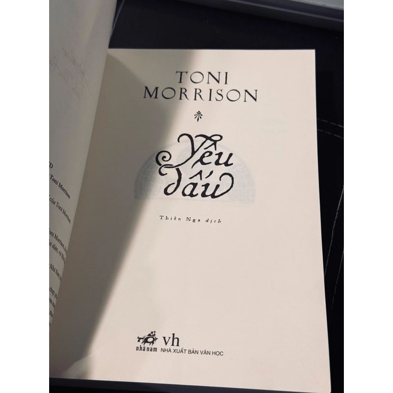 Yêu dấu - Toni Morrison 550064