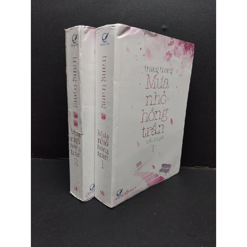 Bộ 2 tập (1 và 2) Mưa nhỏ hồng trần Trang Trang mới 80% ố vàng rách bìa 2012 HCM.ASB0609 342018