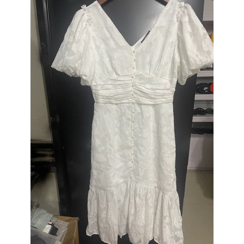 Váy ren trắng mềm  552613