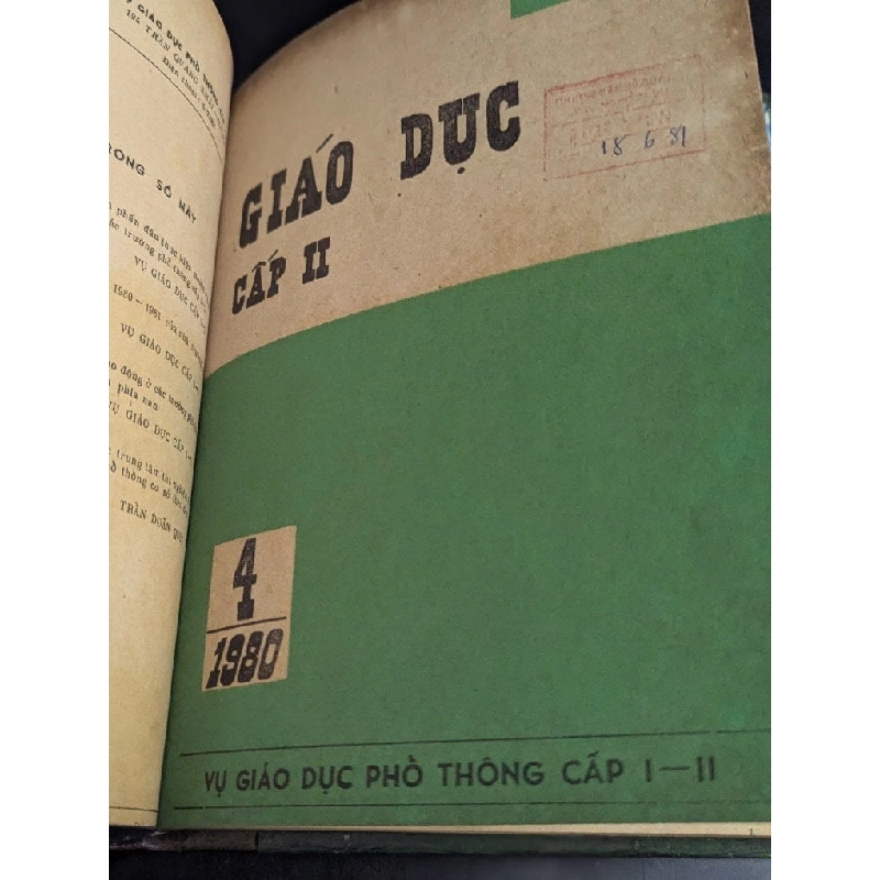 Tập san giáo dục cấp 1 + cấp 2 - các năm 1979,1980,1981 ( tổng cộng 25 số ) 590920