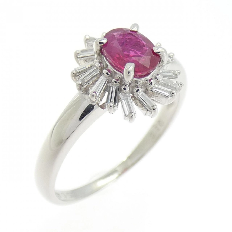 Nhẫn Ruby PT900 0.57CT - Hàng hiệu Chính hãng 853739