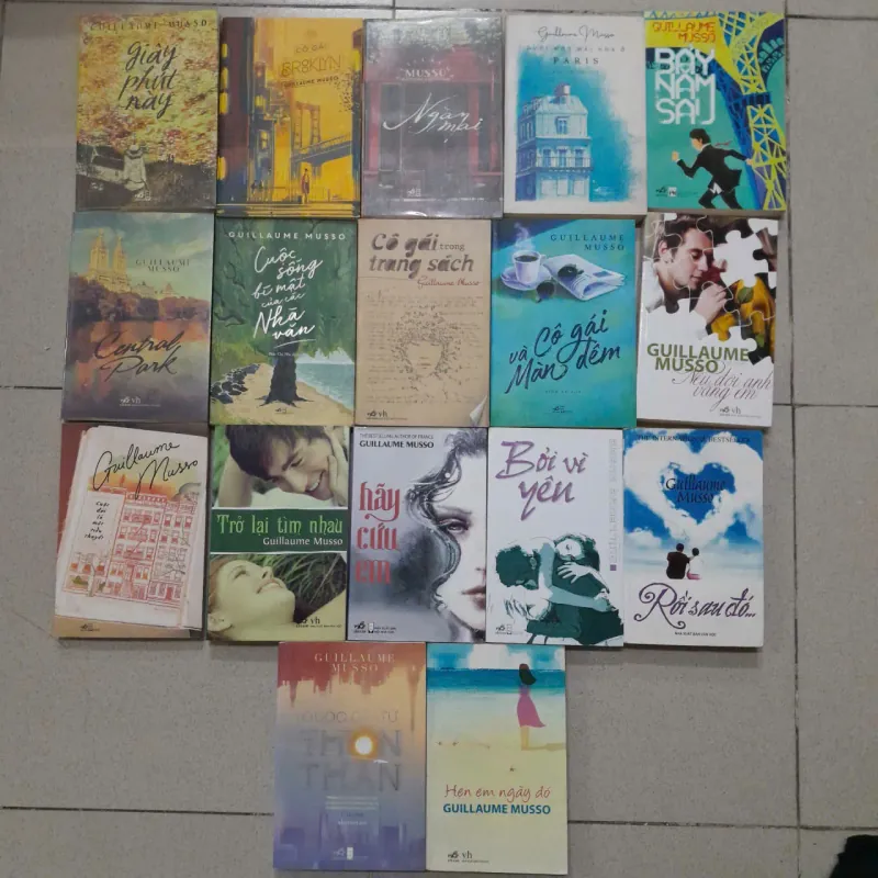 COMBO 17 CUỐN TIỂU THUYẾT CỦA MUSSO 591207