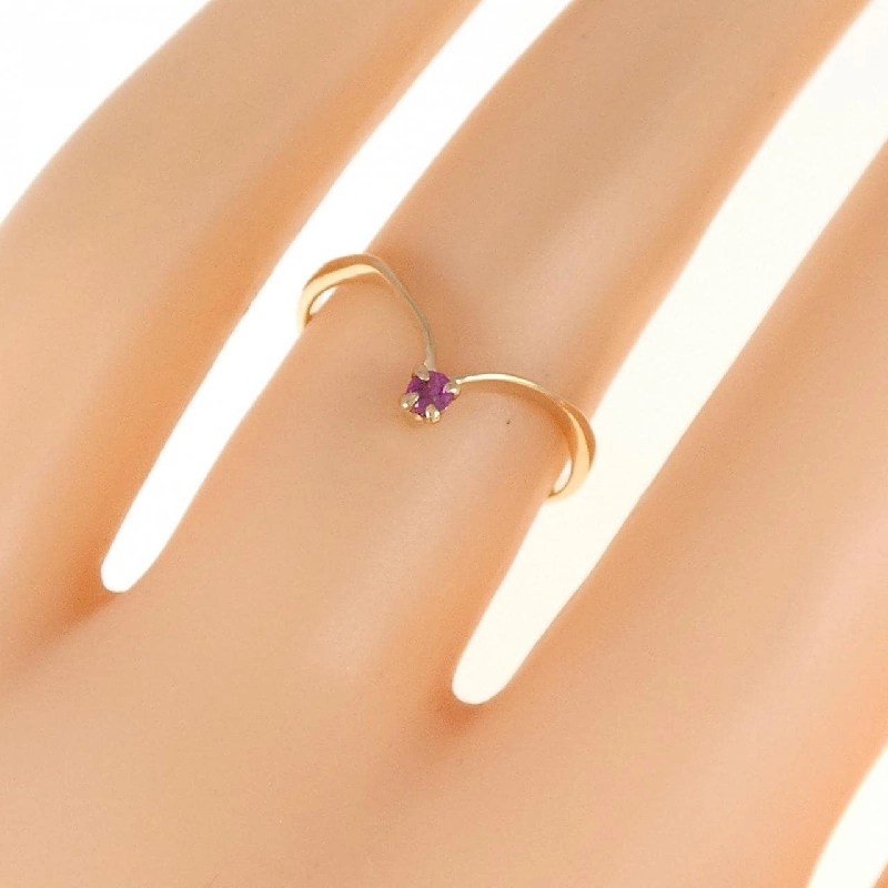 Nhẫn Ruby K18YG 670981