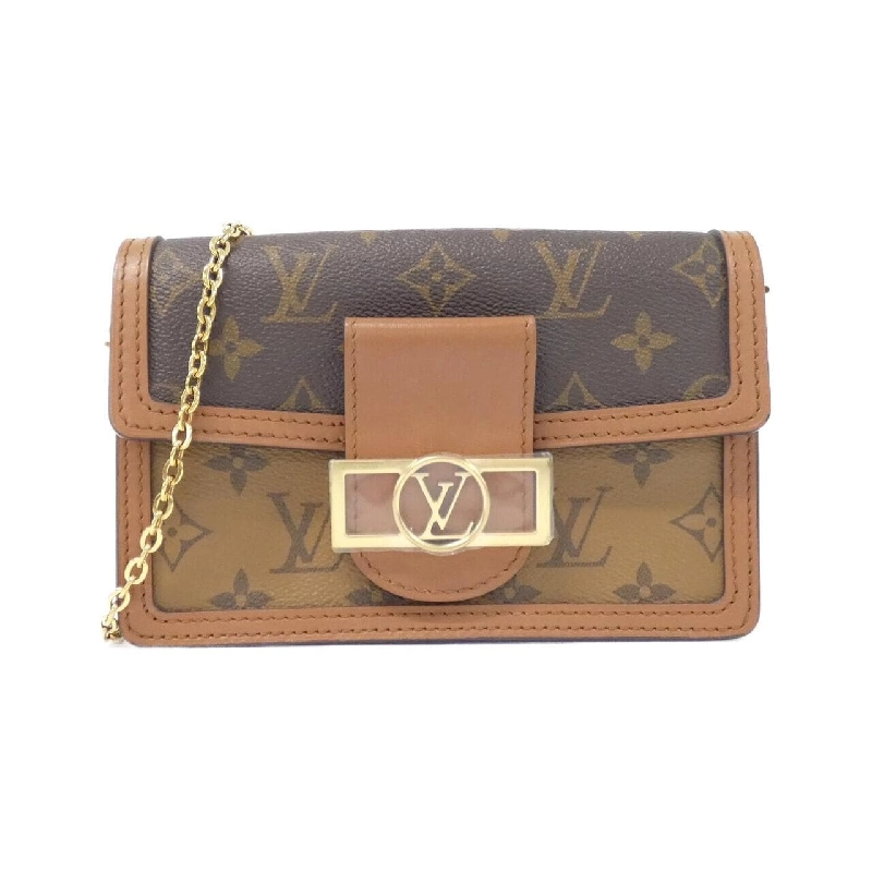 Ví Louis Vuitton Monogram Porte-Feuille Dauphine M68746 Chain Wallet 622863