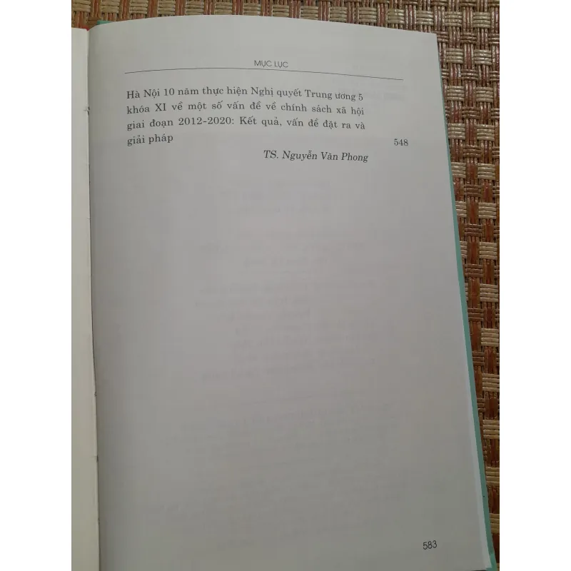 CHÍNH SÁCH XÃ HỘI Ở VIỆT NAM... 761515