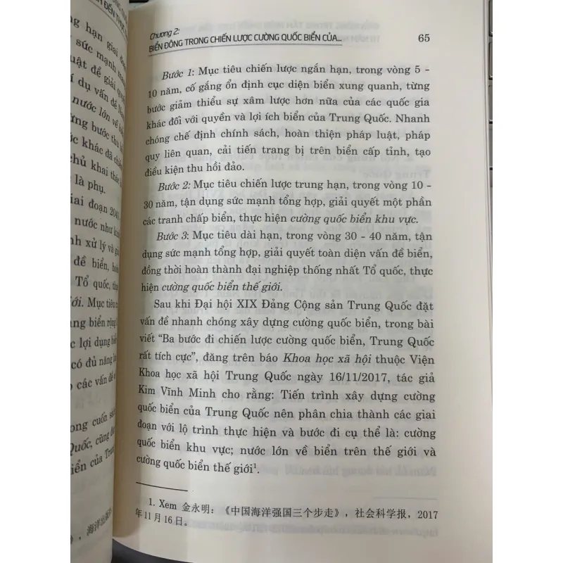 BIỂN ĐÔNG TRONG TẦM NHÌN CHIẾN LƯỢC CỦA TRUNG QUỐC - BÙI THỊ THU HIỀN (CHỦ BIÊN) 781886