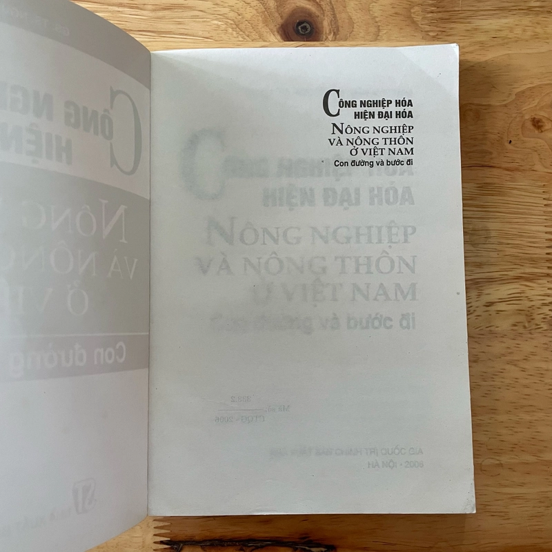 II Công Nghiệp Hoá Hiện Đại Hoá _ Nông Nghiệp Và Nông Thôn Việt Nam _ Con Đường Và Bước Đi 466543