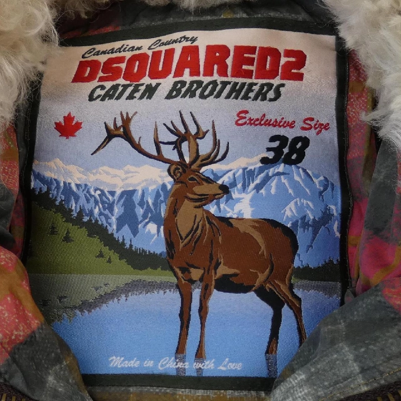 【Mã giảm giá】Áo khoác lông vũ DSQUARED2 642024