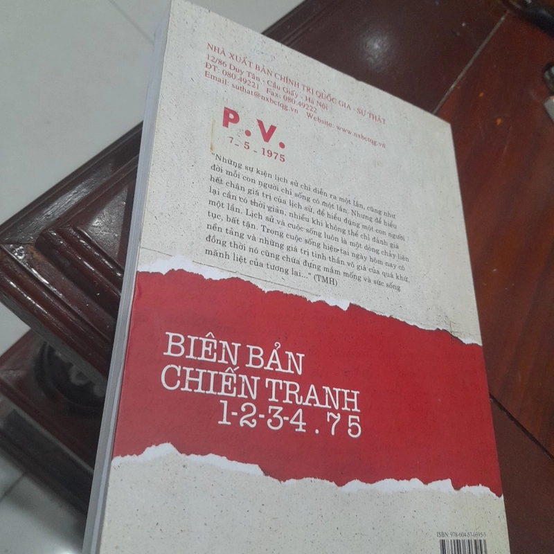 Trần Mai Hạnh - BIÊN BẢN CHIẾN TRANH 1-2-3-4.75 327157